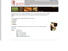 Tablet Screenshot of gryphonbrands.com